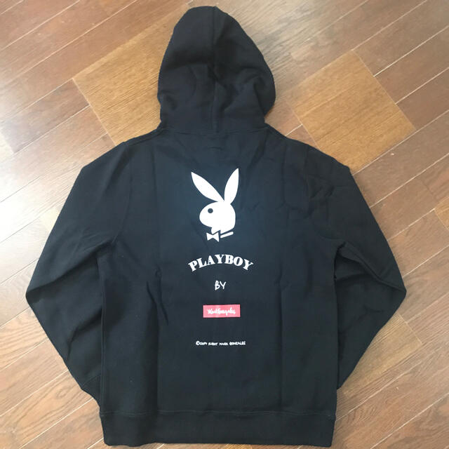 Mark Gonzales PLAYBOYコラボプルオーバーパーカー