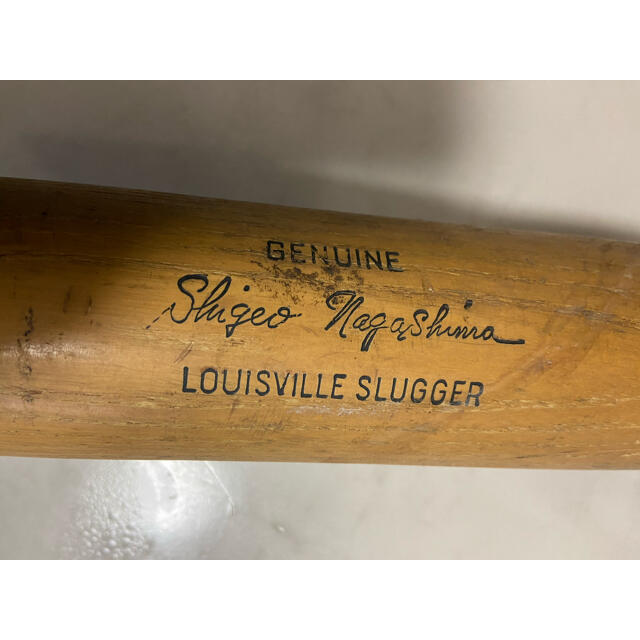 Louisville Slugger(ルイスビルスラッガー)の長嶋茂雄　バット エンタメ/ホビーのタレントグッズ(スポーツ選手)の商品写真