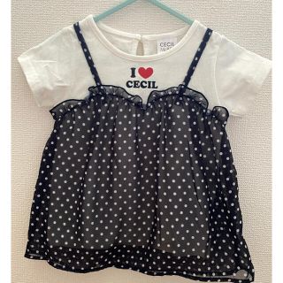 セシルマクビー(CECIL McBEE)のCECIL Mc BEE 子供服80 セシル(Ｔシャツ)