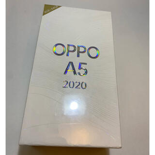 オッポ(OPPO)のOppo A5 2020 ブルー 新品未開封品　SIMフリー(スマートフォン本体)