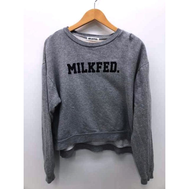 MILKFED.(ミルクフェド)のMILKFED.（ミルクフェド） ロゴプリントスウェット レディース トップス レディースのトップス(トレーナー/スウェット)の商品写真