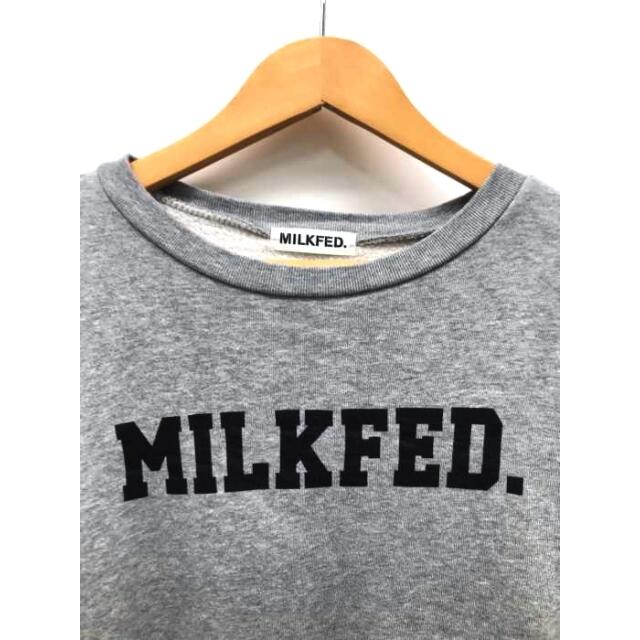 MILKFED.(ミルクフェド)のMILKFED.（ミルクフェド） ロゴプリントスウェット レディース トップス レディースのトップス(トレーナー/スウェット)の商品写真