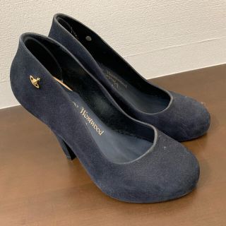 ヴィヴィアンウエストウッド(Vivienne Westwood)のvivienne スウェード　ヒール　※売り切り希望値下げ(ハイヒール/パンプス)