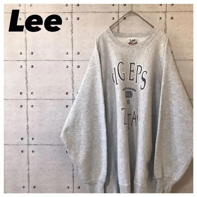 Lee(リー)のLEEリー•90s•fuck•リバースウィーブ•スウェット•トレーナー•グレー メンズのトップス(スウェット)の商品写真