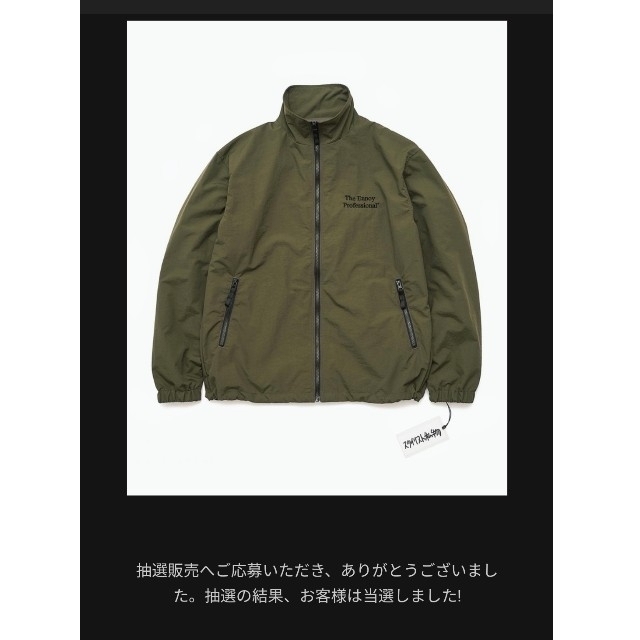 ENNOY × スタイリスト私物 NYLON JACKET  L　エンノイ