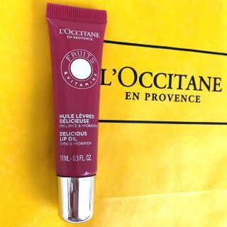 ロクシタン(L'OCCITANE)のロクシタン  デリシャス　リップオイル　新品(リップケア/リップクリーム)