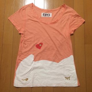 ツモリチサト(TSUMORI CHISATO)の【最終値下げ】cat's TSUMORI CHISATO ネコカットソー(カットソー(半袖/袖なし))