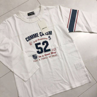 コムサイズム(COMME CA ISM)のコムサイズム　長袖　Tシャツ　ライン　130(Tシャツ/カットソー)
