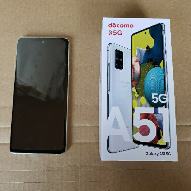  テツ様専用　Galaxy A51 5G 本体　未使用 ホワイト スマホ/家電/カメラのスマートフォン/携帯電話(スマートフォン本体)の商品写真