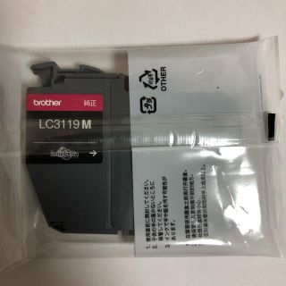 ブラザー(brother)のブラザー LC3119M マゼンタ大容量タイプ 純正インクカートリッジ(PC周辺機器)