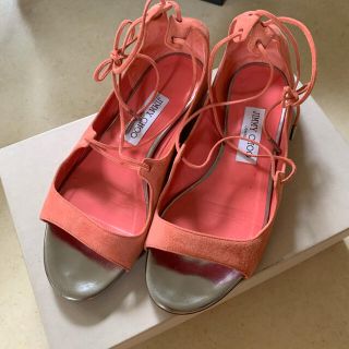 ジミーチュウ(JIMMY CHOO)のジミーチュウ　レースアップサンダル(サンダル)