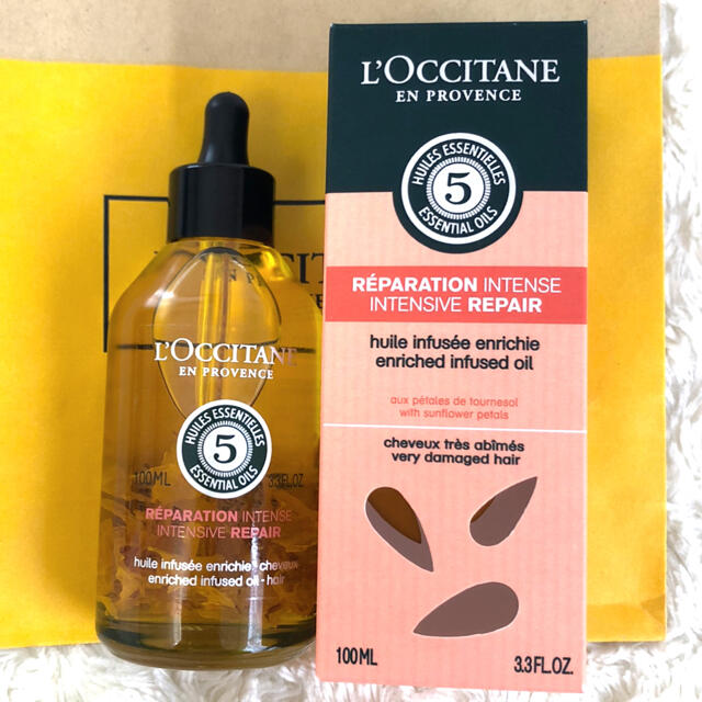 L'OCCITANE(ロクシタン)のロクシタン  ヘアオイル　新品 コスメ/美容のヘアケア/スタイリング(オイル/美容液)の商品写真