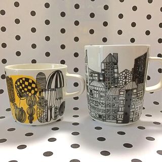 マリメッコ(marimekko)の♡マリメッコ  シイルトラプータルハ マグカップ コーヒーカップ 市民菜園(グラス/カップ)