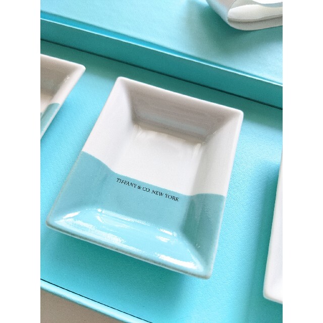 Tiffany & Co. - ティファニー カラーブロック ヴィドポシェ 小皿 小物入れの通販 by 小龍猫｜ティファニーならラクマ