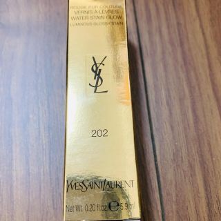 イヴサンローランボーテ(Yves Saint Laurent Beaute)のルージュピュールクチュールヴェルニウォーターグロウ　202(リップグロス)