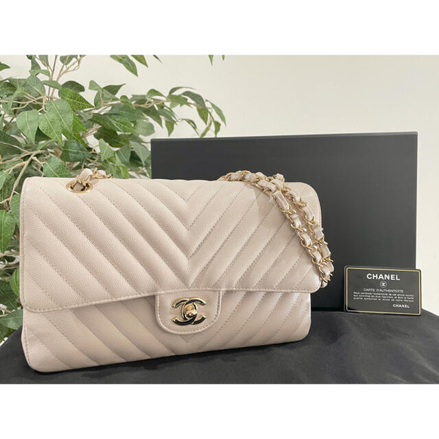 CHANEL シャネル シェブロン チェーンショルダーバッグ