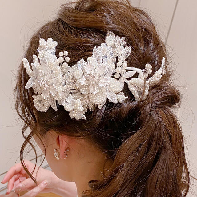 ヘッドドレス annan weddingの通販 by kana's shop|ラクマ