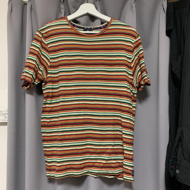 Paul Smith(ポールスミス)の気まぐれ値下げ　ポールスミス　マルチカラーボーダー Tシャツ メンズのトップス(Tシャツ/カットソー(半袖/袖なし))の商品写真