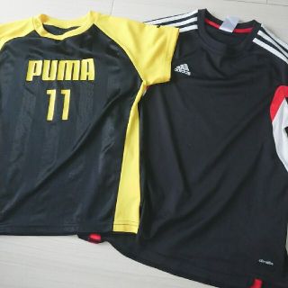 アディダス(adidas)のTシャツ PUMA adidas 半袖(Tシャツ/カットソー)