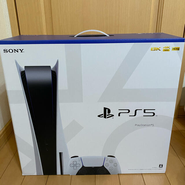 PlayStation(プレイステーション)の新品未使用　PlayStation 5 CFI-1000A01 エンタメ/ホビーのゲームソフト/ゲーム機本体(家庭用ゲーム機本体)の商品写真