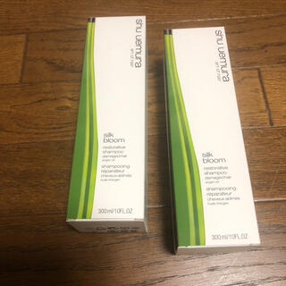 シュウウエムラ(shu uemura)のシュウウエムラ シルクブルーム シャンプー 300ml 2本(シャンプー)