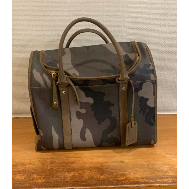 スーツケース/キャリーバッグTRUSSARDI1911  カモフラ柄ペットキャリーバッグ