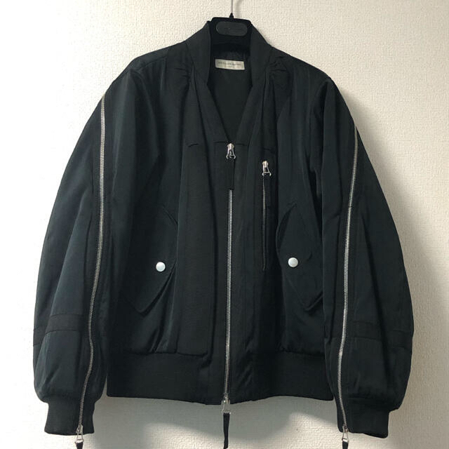 dries van noten 14aw zip ma-1 | フリマアプリ ラクマ