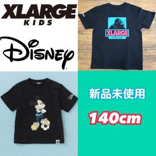 エクストララージ(XLARGE)の140 新品 訳ありXLARGE KIDS ミッキー OGゴリラ Tシャツ(Tシャツ/カットソー)