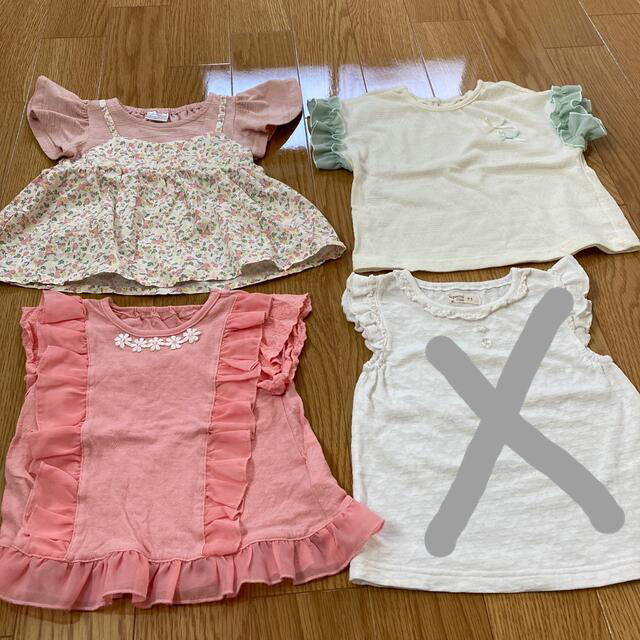 Biquette Club(ビケットクラブ)のBiquette Club☆シャツ3枚セット キッズ/ベビー/マタニティのキッズ服女の子用(90cm~)(Tシャツ/カットソー)の商品写真