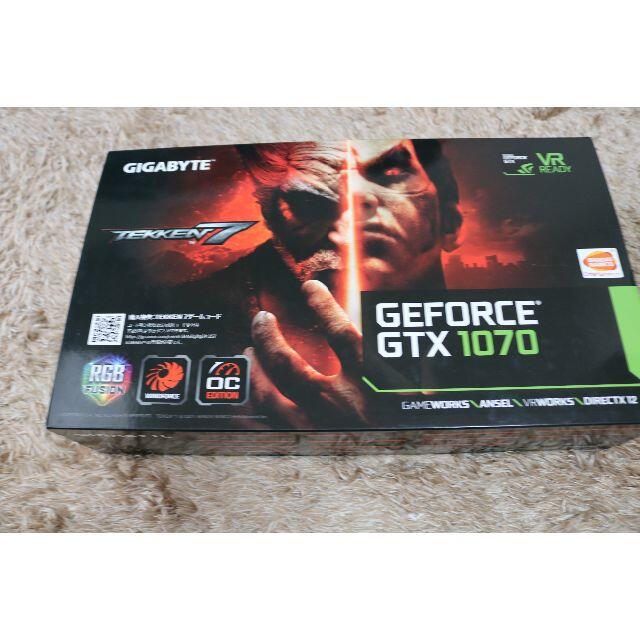 PC/タブレットGeForce GTX 1070 G1 Gaming 8G