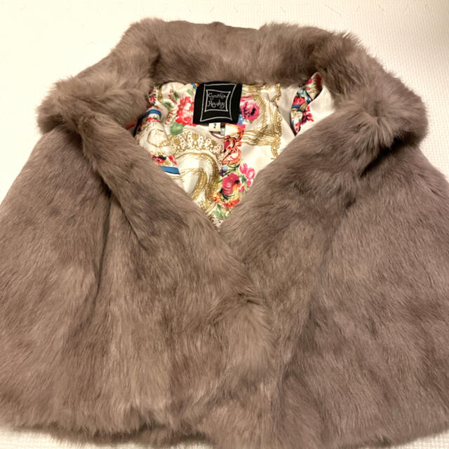 Cynthia rowley ラビットファーコート ラビット size 2 | フリマアプリ ラクマ