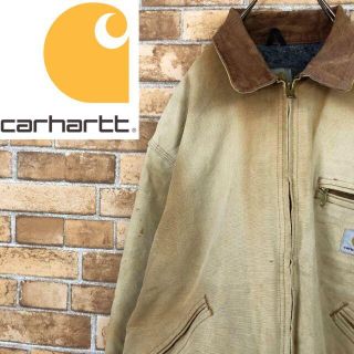 カーハート(carhartt)の♡カーハート♡USA製　デトロイトジャケット　ダック　ビッグサイズ　ブラウン(その他)