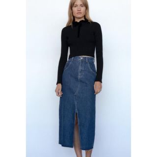 ザラ(ZARA)の専用★ベルベットリボン付きニットセーター(ニット/セーター)