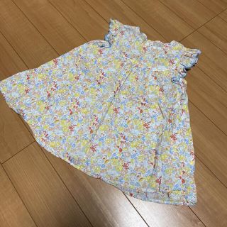 ラブアンドピースアンドマネー(Love&Peace&Money)の専用です♡未使用♡ラブ&ピース&マネー♡130㎝♡リバティ柄チュニック(Tシャツ/カットソー)