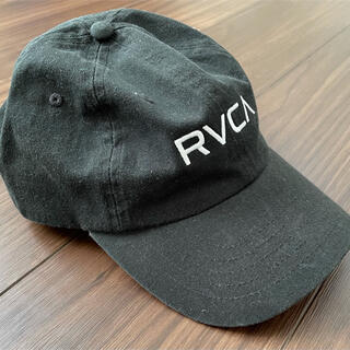 ルーカ(RVCA)のRVCA 美品キャップ　黒(キャップ)