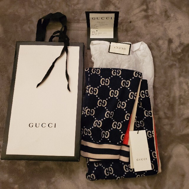 Gucci(グッチ)の★美品グッチ GGジャガード　トラック　ジョギングパンツ ブルー　XS メンズのパンツ(その他)の商品写真