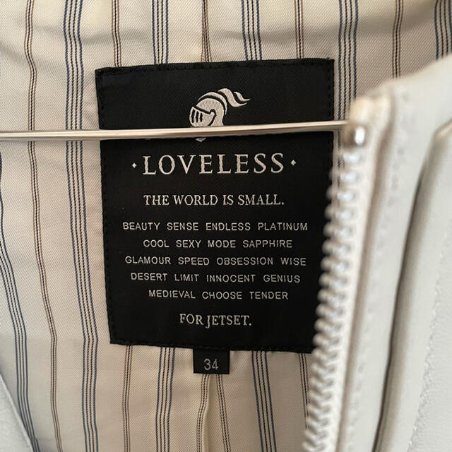 LOVELESS(ラブレス)のライダースジャケット レディースのジャケット/アウター(ライダースジャケット)の商品写真