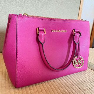 Michael Kors - マイケルコース 2way バック ショッキングピンクの通販 ...