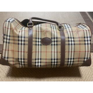 バーバリー(BURBERRY)の美品 ヴィンテージ BURBERRY バーバリー ボストンバッグ(ボストンバッグ)