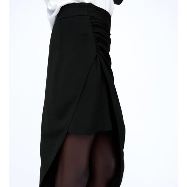 ZARA(ザラ)のアシンメトリースカート レディースのスカート(ひざ丈スカート)の商品写真