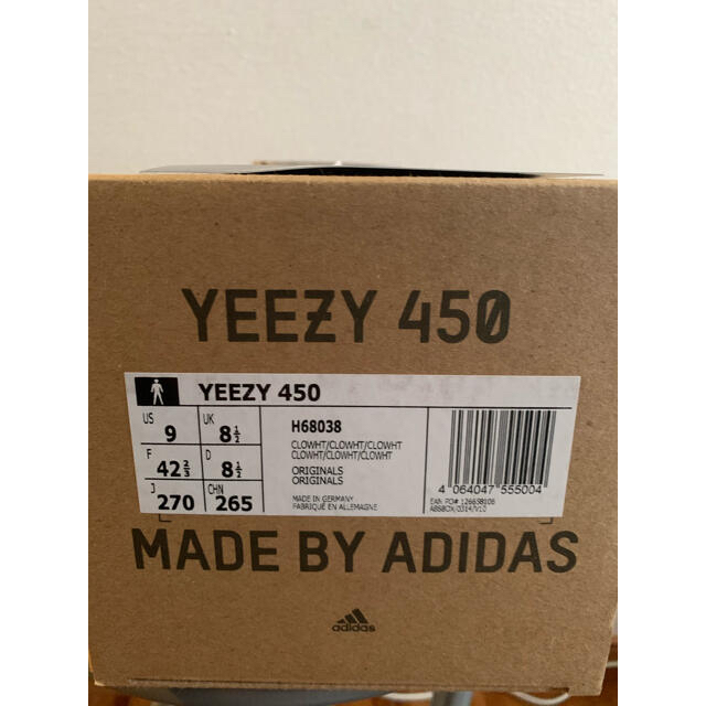 YEEZY 450　US9 3