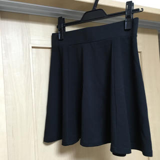 エイチアンドエム(H&M)のH&M 黒スカート(ミニスカート)