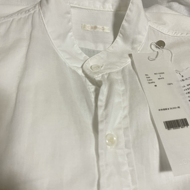 20ss サイズ 2 ベタシャン ホワイト 白プルオーバーシャツ COMOLI 3