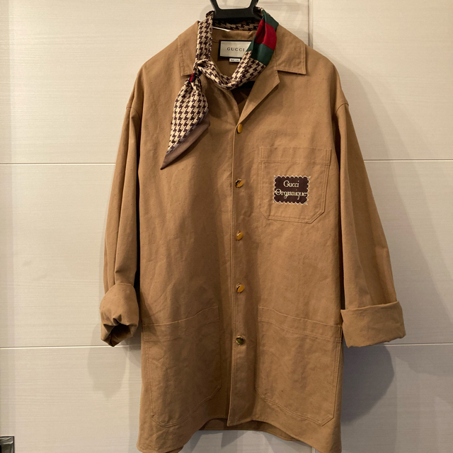 Gucci(グッチ)のGUCCI 美品 2020SS orgasmique shirt ロゴ メンズのトップス(シャツ)の商品写真