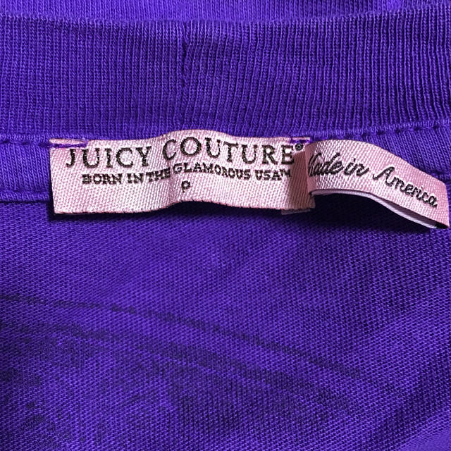 Juicy Couture(ジューシークチュール)の美品 ジューシークチュール ロングTシャツ レディースのトップス(Tシャツ(半袖/袖なし))の商品写真