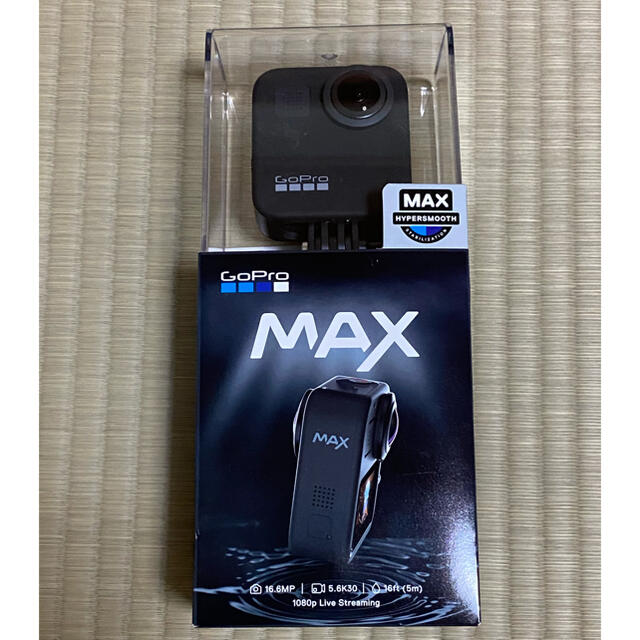 GoPro(ゴープロ)の【るぅ様専用】【国内正規品】新品・未開封品 GoPro MAX スマホ/家電/カメラのカメラ(コンパクトデジタルカメラ)の商品写真