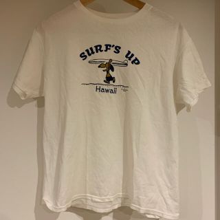 スヌーピー(SNOOPY)のモニホノルル　スヌーピーTシャツ(Tシャツ(半袖/袖なし))