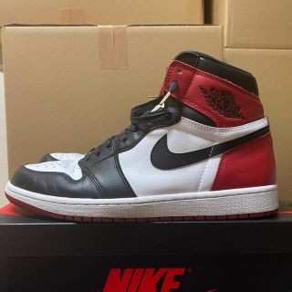 ナイキ(NIKE)の専用 air jordan 1 ジョーダン1 つま黒(スニーカー)