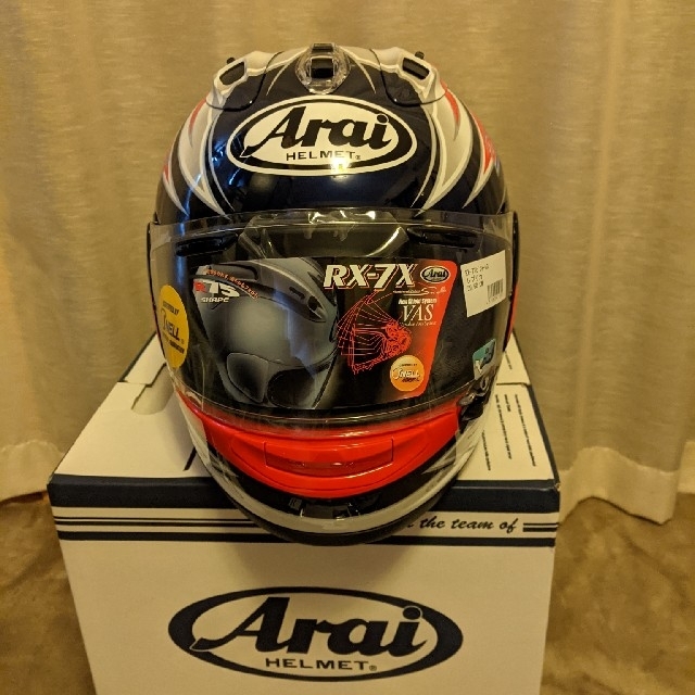 アライRX−7X マーベリック・ビニャーレスヘルメット レプリカ アライRX−7X マーベリック・ビニャーレスヘルメット レプリカ