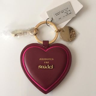 スナイデル(SNIDEL)のsnidelハートキーチャーム♡(キーホルダー)